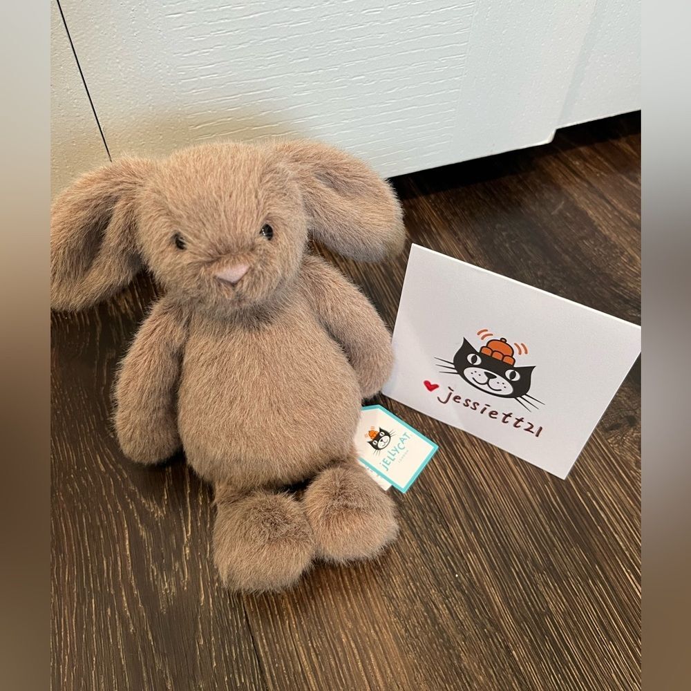 Jellycat Fawn Flufflet Bunny 7.1" 2026NEW 100% Authentic NWT US SHIP FAST
